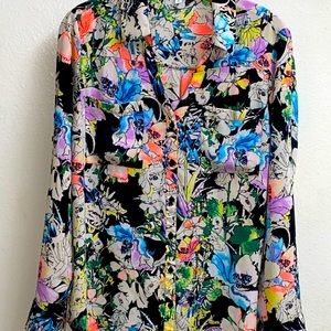 Express Portofino Watercolor Shirt Size Large